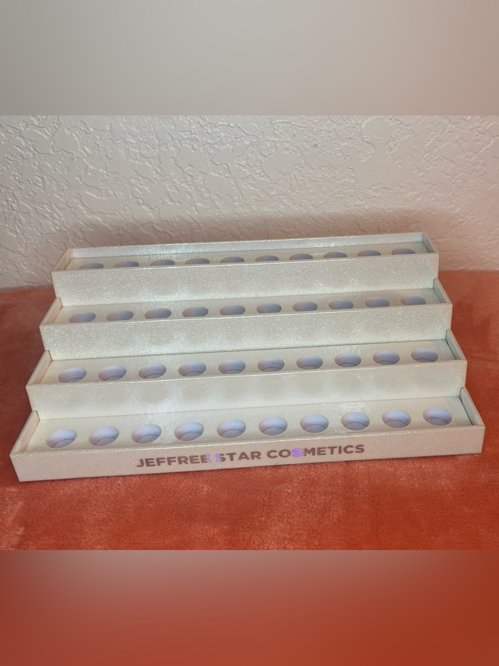 Jeffree Star Cosmetics Iridescent Lipstick/Makeup Display